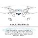 Yanni SYMA X5UW 2.4Ghz RC Quadcopters,Headless Wifi FPV Drones Multirotors With 720P HD Camera, Flight Plan Route Setting/ Altitude Hold Function/ Bonus Battery Included(White)