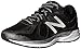 New Balance Women's W580V5 Running Shoes, Black, 7.5 B US