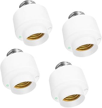 4 Pcs Smart Wifi E26 E27 Light Socket Intelligent Wifi Home Lamp Holder Bulb Base With App Remote Control Timer Only Support 2 4ghz Network Amazon Com