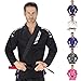 Elite Sports BJJ GI for Men IBJJF Kimono BJJ Jiujitsu GIS W/Preshrunk Fabric & Free Belt (See Special Sizing Guide) (Black, A0)