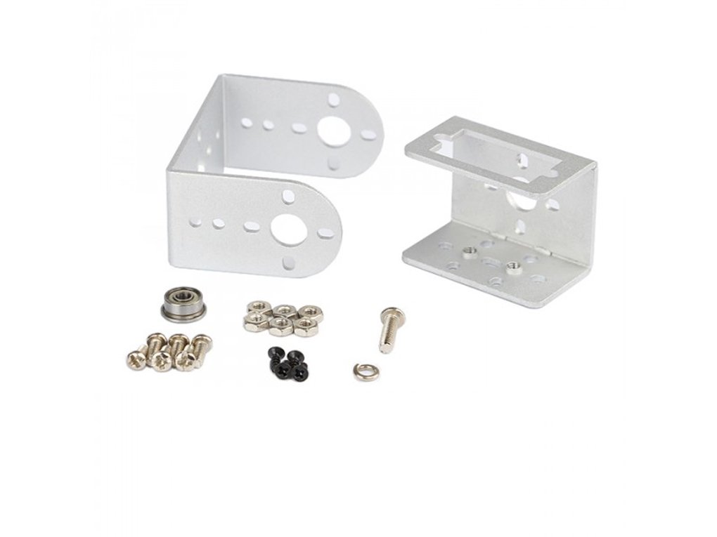 Cloud Sensor Pan And Tilt With Mini Servo Bracket Kit Silver