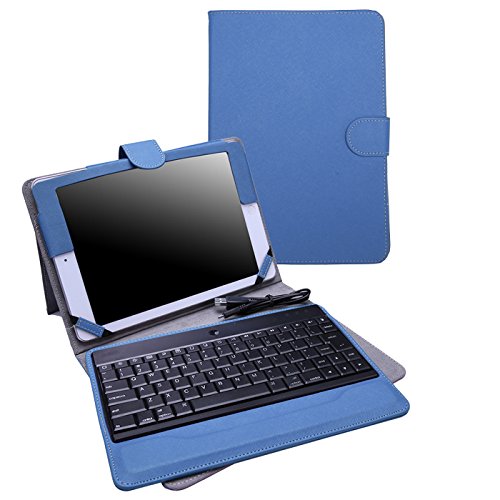Buy HDE 2017 iPad 9.7" Keyboard Case Vintage Folio Cover Stand with Removable Wireless