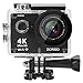 Action Camera, ZONKO 4K Ultra HD WiFi Sports Camera, 12MP 170 Degree Wide-Angle Lens, 30M Waterproof Camera for Scuba Diving, Snorkeling, Include 19 Accessories Kit