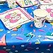 80s Party Tablecovers (2), Throwback Birthday Party Supplies, 80s Decorations, 80s Birthday Party, Table Setting