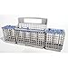 Whirlpool W10807920 Dishwasher Silverware Basket Genuine Original Equipment Manufacturer (OEM) Part