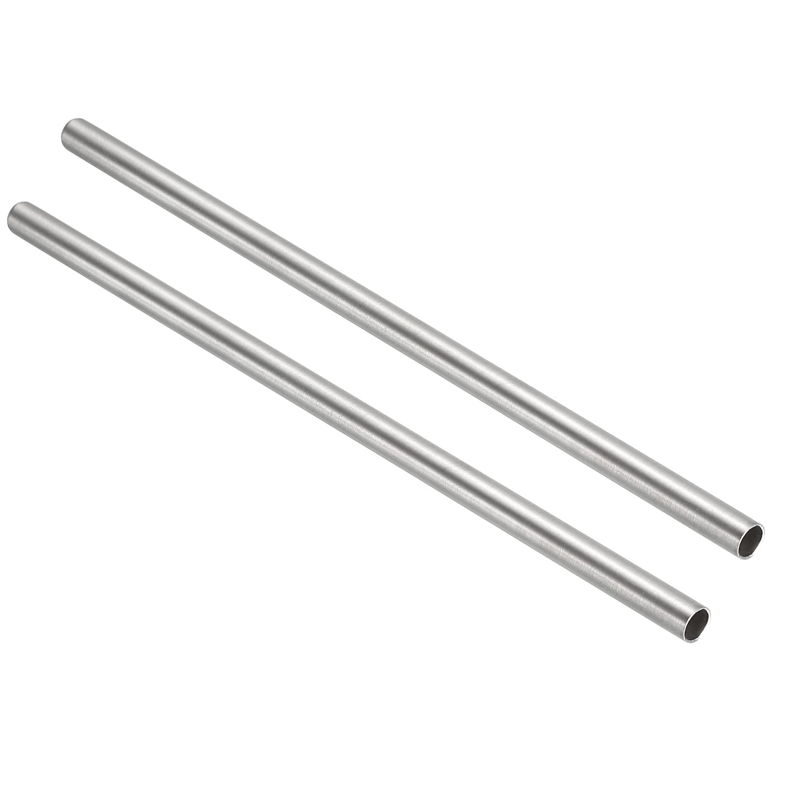 PATIKIL Thermowell Pipe Immersion Well 3/16" ID 1/4" OD 6" Stainless Steel 304 for Weldless Thermowell Brewing Thermometer 2pcs