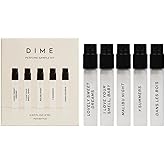 DIME Beauty Perfume Sampler, Hypoallergenic, Clean Perfumes, Eau de Toilette For Women (Set of 5, 2 ml)