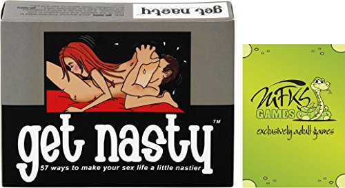 Get nasty - adult game for couples - bundle - 2 items