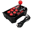 アーケードスティック ファイトスティック ジョイスティック ターボと緑軸メカニカルボタン付き ゲームコントローラー Xbox one、Xbox series s/x、PC、PS4、Switch、Android、PS3に適用