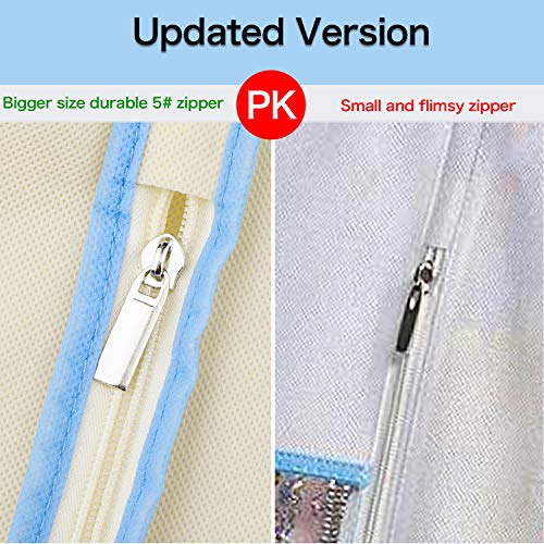 Syeeiex Dance Costume Garment Bag 40-inch with Accessories Zipper Pockets for Children Dance Dresses T-Shirt Skirt Clothing Carrying and Storage - Thumbnail 4
