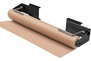 BMMXBI Lockable Paper Towels Roll Rack for Traeger Grills Ironwood, Timberline, Flatrock Series Accessories, BAC644 Adjustable Paper Holder Replacement Parts for Aluminum Foil, Butcher Paper and More