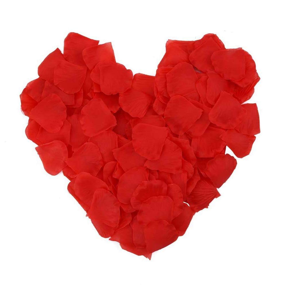 Megrocle 2000 Pcs Silk Rose Petals Artificial Flowers Decorations