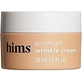 hims Goodnight Wrinkle Cream, Hyaluronic Acid &amp; Shea Butter, 1 Fl Oz | Hyaluronic Acid and Shea Butter, Face Moisturizer for Fine Lines and Dry Skin, Deep Hydration Night Cream for Men, Non-Greasy