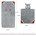 Newest Animal Hooded Baby Towel Cotton Bathrobe for Boys Girls 0-7 Year (Gray, 0-7 Year)