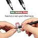 MEKO Stylus Pens Rubber Tip Rechargeable Active Stylus 1.9mm -Perfect for Drawing and Handwriting Only Compatible W/iOS and Andriod Touchscreen Cellphones, Tablets-(Black)