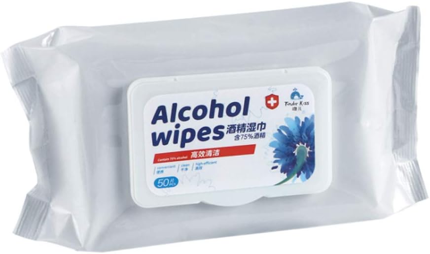 Yinuneronsty 1 Pack Of 50 Tablets, Disposable Wipes for Cleaning