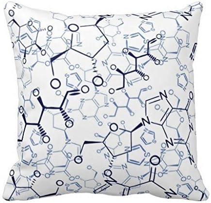 Chemical Chemistry Symbols Pillow Case