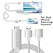 Lightning to HDMI Cable for iPhone iPad & Samsung Smartphones, Boscheng Plug and Play Lightning & MHL to HDMI Adapter HDTV Adapter Cable for Screen Mirroring on HDTV Projector