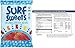 Surf Sweets Gummy Candy Variety Pack - 1 of Each 2.75 Ounce Bags, Organic Gummy Bears, Fruity Bears, Worms and Sour Worms with By The Cup Bag Clip