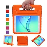 NEWSTYLE Samsung Galaxy Tab A 9.7 Shockproof Case Light Weight Kids Case Super Protection Cover Handle Stand Case for Kids Children For Samsung Galaxy Tab A 9.7-inch SM-T550 SM-P550 - Orange Color