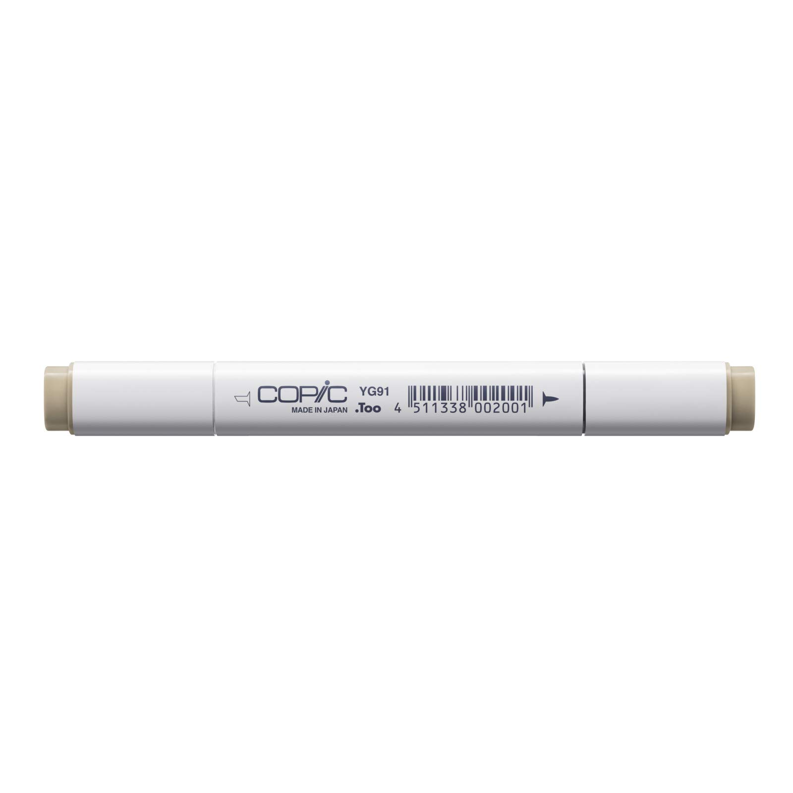 Copic Classic Coloured Marker Pen - (YG-91) Putty, For Art & Crafts, Colouring, Graphics, Highlighter, Design, Anime, Professional & Beginners, Art Supplies & Colouring Books