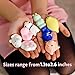 LAEGENDARY Mochi Squishy Toys - Variety of 30 Squishy Package - Mochi Squishy Cat, Panda Squishy, Food Squishies - Mochi Animals Phone Charms - Key Chain Strap Squishys