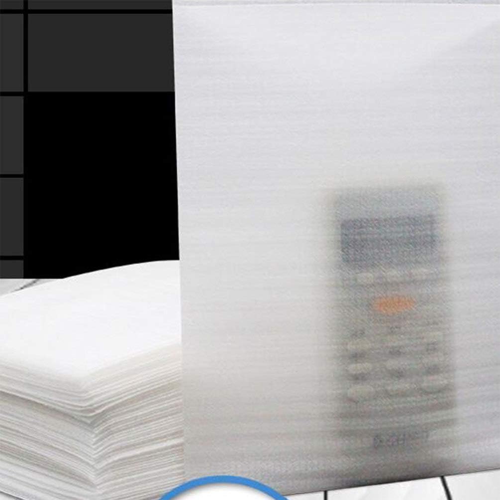 Supvox 100pcs Foam Wrap Sheets Cushioning Foam Packing Sheets Safely Wraps and Protects Dishes, Plates, Glasses, Cups (White) - Image 3