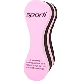 Sporti Junior Swim Training Pull Buoy Leg Float, Swim Lesson Equipments | 8.75 x 3 x 4.5 In, Kids Swim Training Aid, Closed-cell EVA Foam, Stroke Drill Float, Lap Lesson Tool, Swimming Accessories