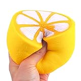 Vipe Jumbo Slow Rising Squishy Slice Squishy Lemon Toy Cream Scented Slow Rising Hand Wrist Toy Color Random
