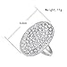 LUREME Twilight Eclipse Bellas Engagement Ring Prop Replica (rg001818)