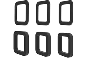 JOYTRACE 6 Pack - Multiple Size Combination，2.5 Inch Hitch Receiver Silencer Pad ，Effectively Reduce The Noise Disturbance- Compatible with Most 2.5 Inch Trailer Hitch Receiver