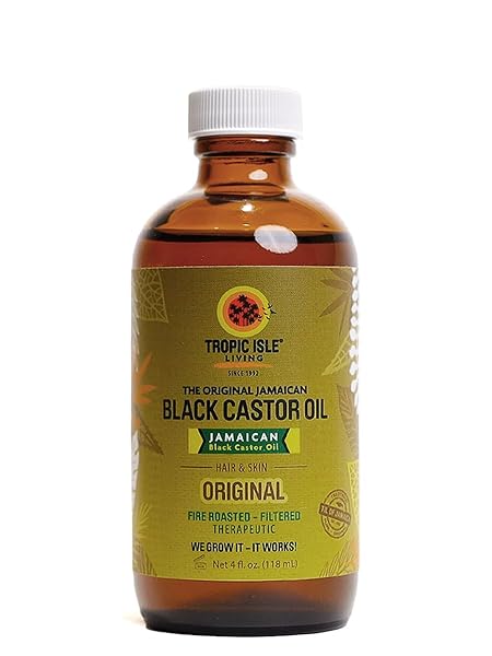 TROPIC ISLE LIVING JAMAICAN BLACK CASTOR OIL (1, 4 OZ)
