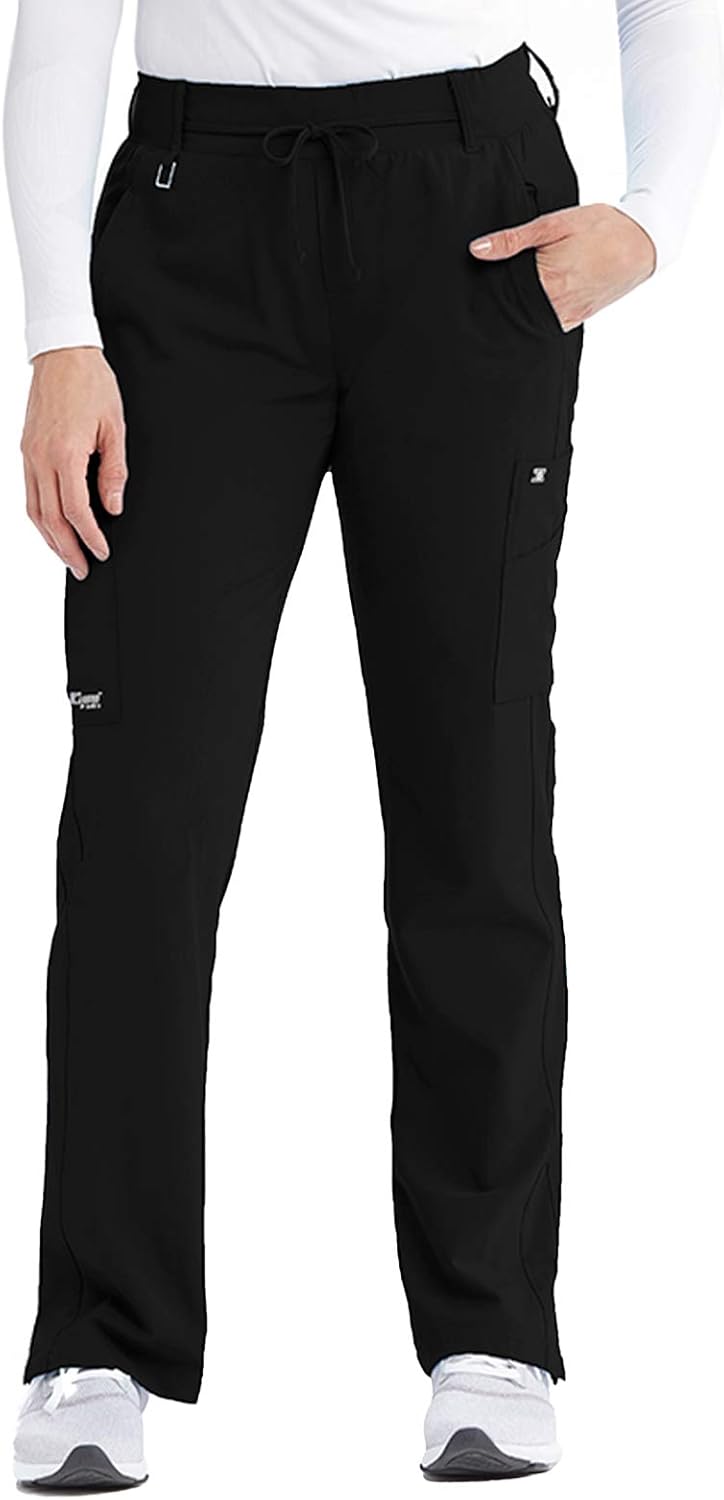 Grey's Anatomy Signature Olivia Pant for Women– Super-Soft Medical Scrub Pant: Clothing