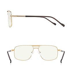 RB.Pilot Reading Glasses for Men Square Double