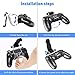 PS4 Controller Phone Remote Play Mount, OIVO PS4 Controller Mount Clip with Adjustable Standthumb 3
