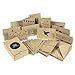 36 Pack Greeting Cards Assortment, 36 Unique Designs Kraft Brown Blank Note Cards with Envelopes for All Occasion, Thank You, Wedding, Birthday primary