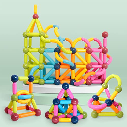 KidEwan Balls and Rods Set, Building Sticks Blocks Toys,Educational STEM Toys