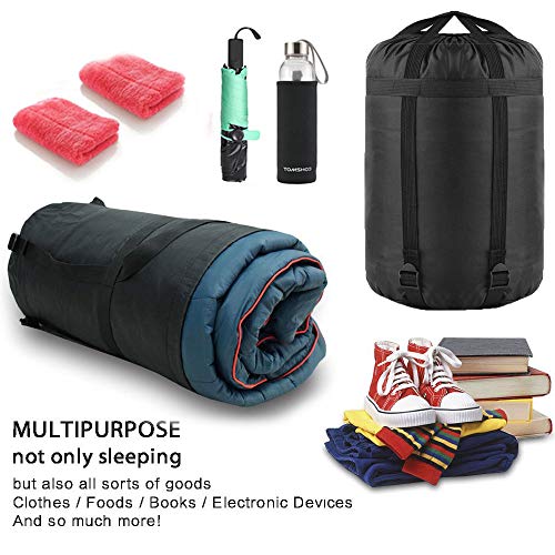 image for Borogo Compression Stuff Sack, 45L Sleeping Bags Storage Stuff Sack Or