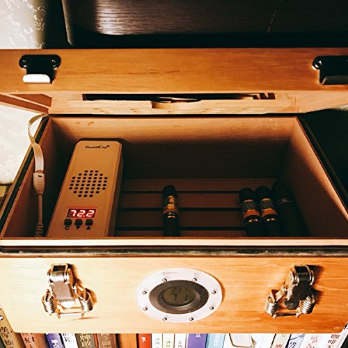 HumidiCup Electronic Cigar Humidifier, Cigar Humidifier, Up to 5 Cubic