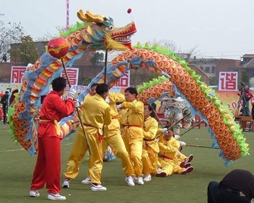 ウエア Dance With Dragon - Dance  With Dragon Amazon.com: UINGBPXT Dragon Dance Props Chinese Style Dragon