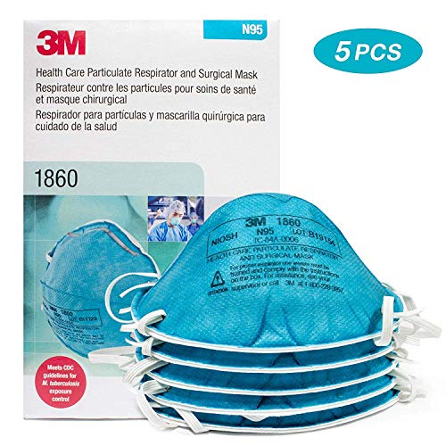 3M 1860 Medical Mask N95, Expire in 2024, International Shipping