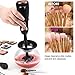Makeup Brush Cleaner,Akean Professional Makeup Brush Cleaner and Dryer Machine, Cleans and Dries All Makeup Brushes in Seconds (Black)