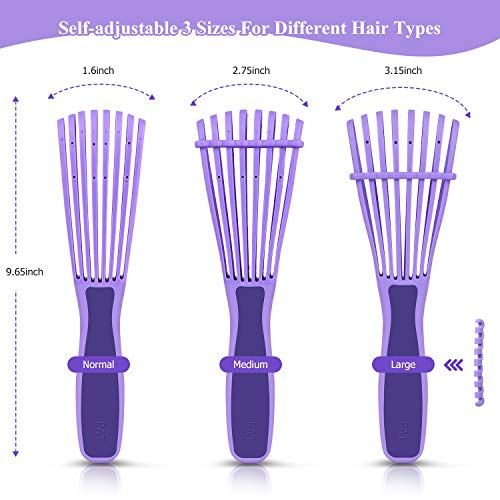 Detangling Hair Brush, Detangling brush for Adults and Kids, Comb Set