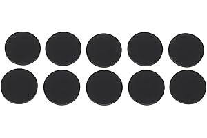 ECSiNG 10pcs 15x1.5mm Game Consoles Rubber Feet Compatible with Super Nintendo