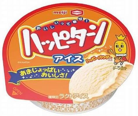 Amazon 明治 ハッピーターンアイス 18個入 明治 アイスクリーム 通販