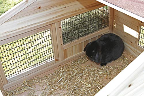 Kerbl Pet Kleintierstall TYROL ALPIN 119 x 100 x 119 cm – Bild 4