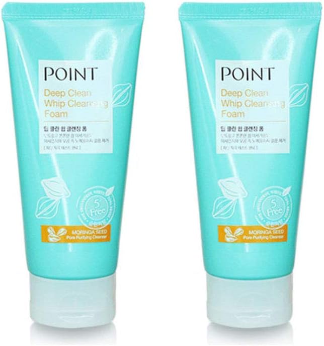 point deep clean whip cleansing foam