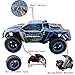 Fistone RC Car Rock Crawler High Speed Racing Cars Buggy 2.4G Remote Control Monster Truck Off-Road Vehicle Hobby Electronic Game Kids Toys Model (Blue)