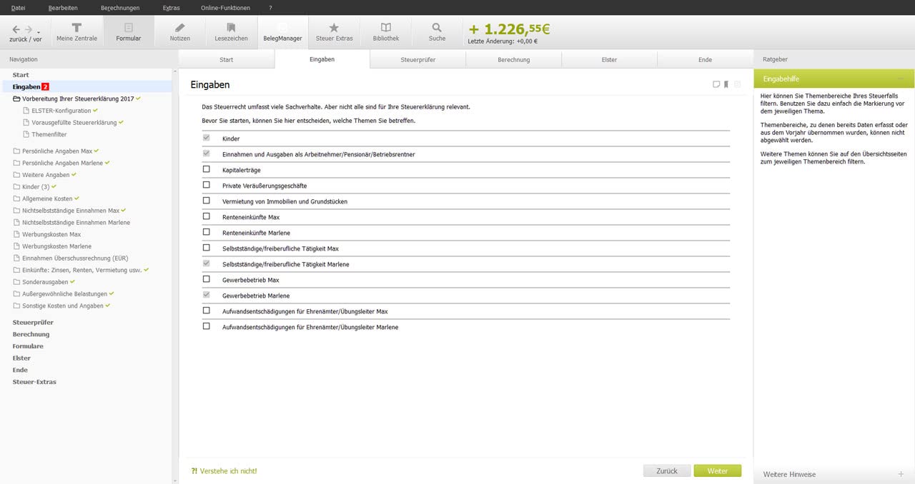 TAXMAN 2026 (für Steuerjahr 2025)| Download |Steuererklärungs-Software für Arbeitnehmer, Rentner u. Pensionäre, Familien, Studenten und im Ausland Beschäftigte | PC Aktivierungscode per Email 3