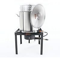 Loco Cookers LCTSK80 80 Quart Outdoor Cooking and Boiling Kit for Crawfish and Seafood Boils